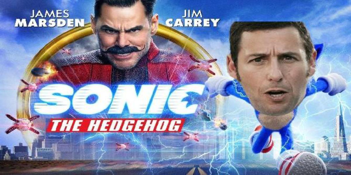 Adam Sandler critica o filme Sonic the Hedgehog