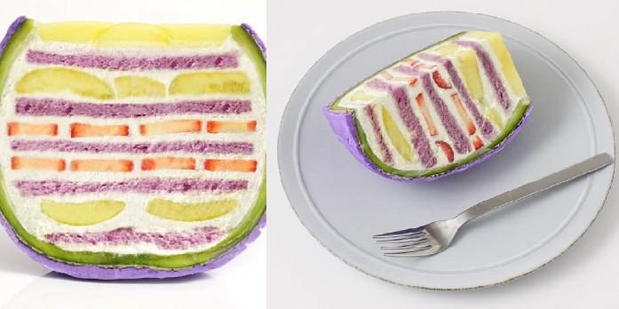 Agora você pode comprar um bolo de frutas de goma e goma de uma peça no Japão