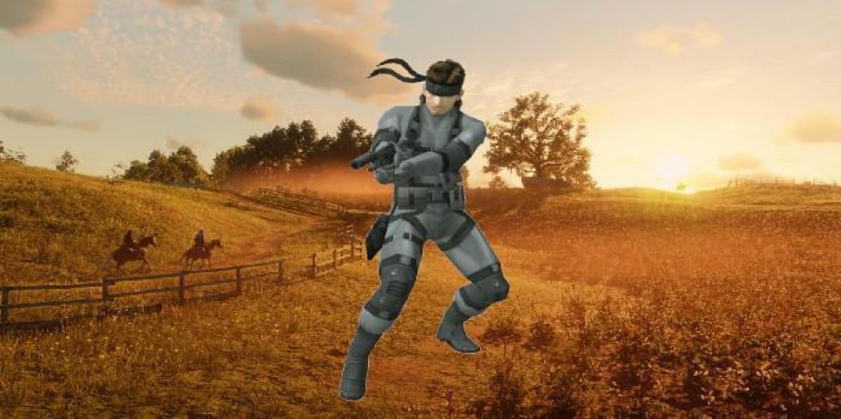 AI Image Generator mostra como Arthur de Red Dead Redemption 2 seria no estilo de arte conceitual de Metal Gear Solid
