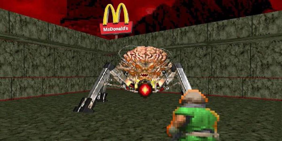 Alguém instalou Doom em um quiosque do McDonald s