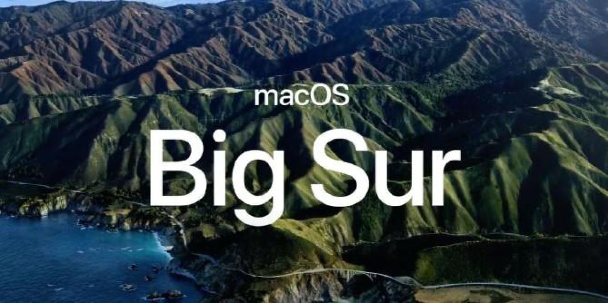 Alguns MacBooks apresentam erro de tela preta após a atualização do Big Sur