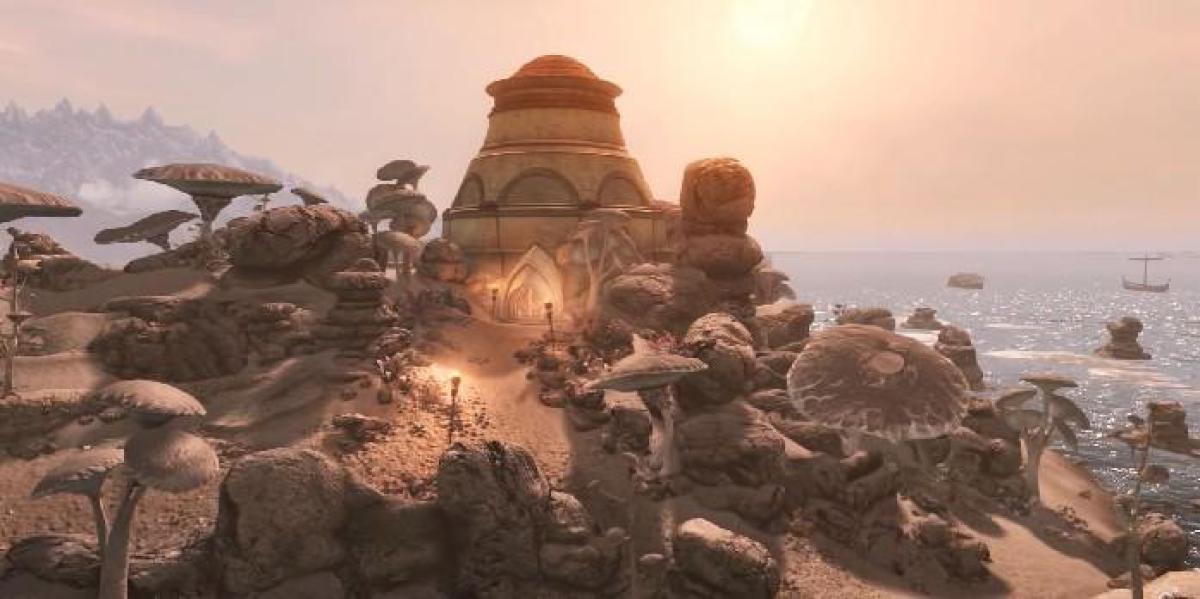 Ambicioso Beyond Skyrim Mod mostra conteúdo de Morrowind