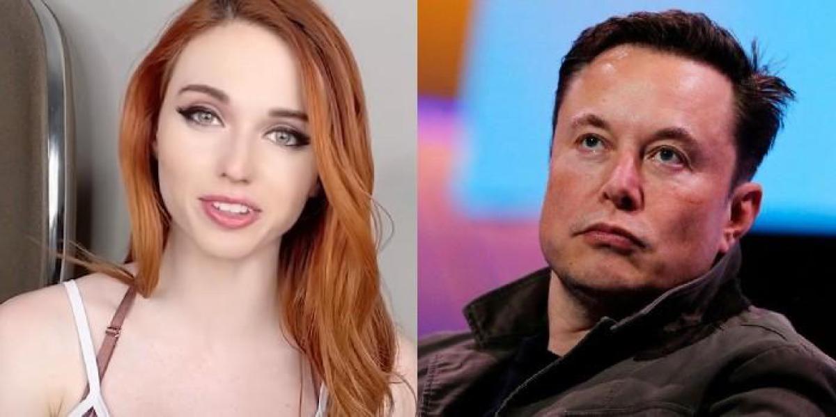 Amouranth elogia o grande investimento de Elon Musk no Twitter
