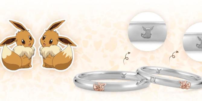 Anéis de casamento Pokemon revelados