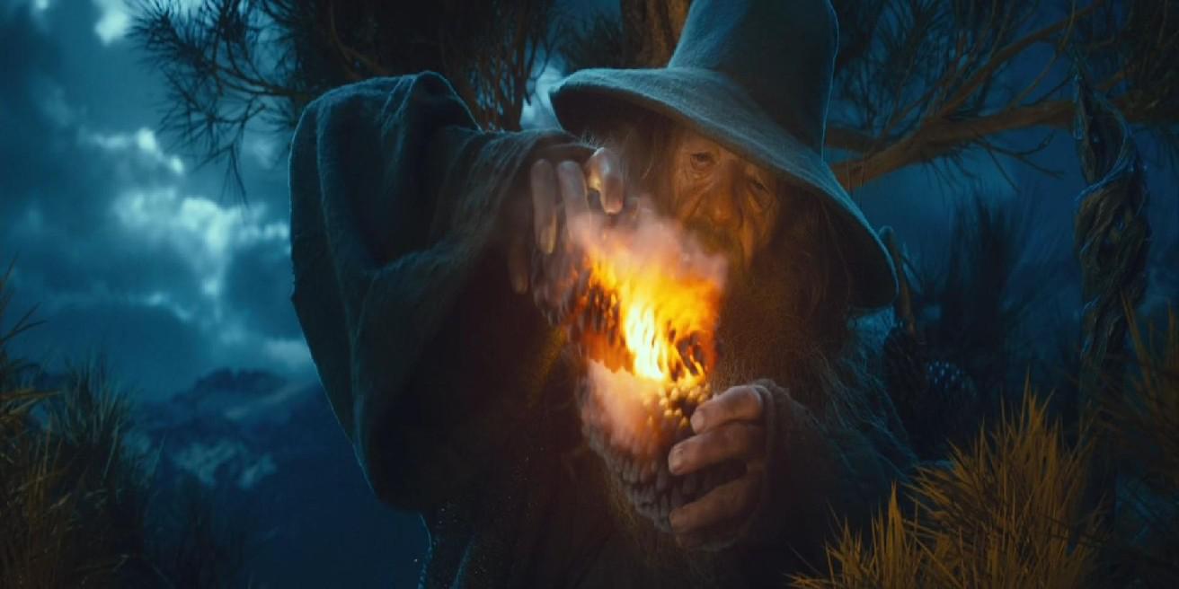 Anéis de poder: esta cena convenceu as pessoas de que o homem no meteoro é Gandalf