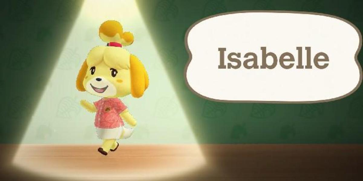 Animação imagina Isabelle de Animal Crossing interpretando Elden Ring