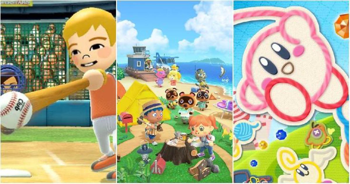 Animal Crossing: 10 jogos Nintendo mais saudáveis ​​de todos os tempos, classificados