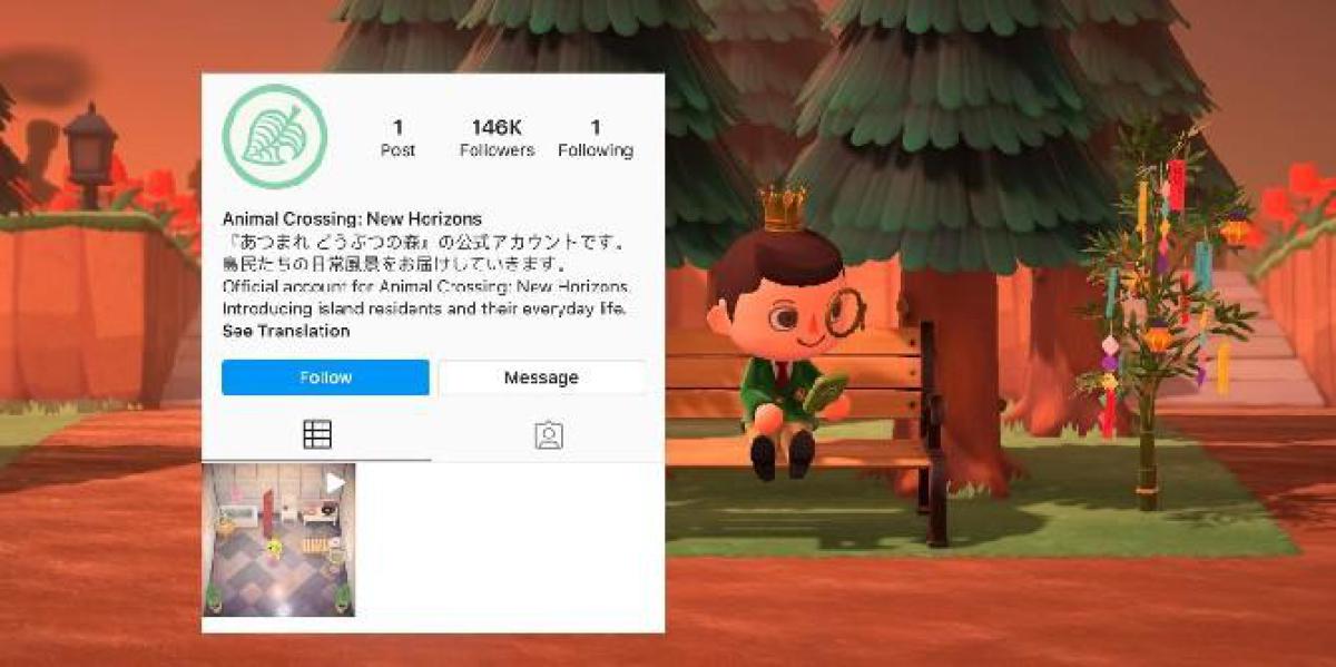 Animal Crossing cria conta oficial no Instagram
