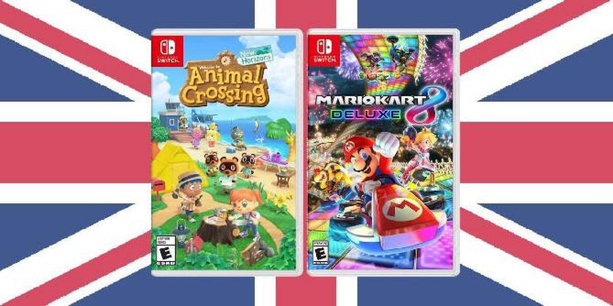 Animal Crossing e Mario Kart lideram o gráfico de vendas do Reino Unido na primeira semana de janeiro