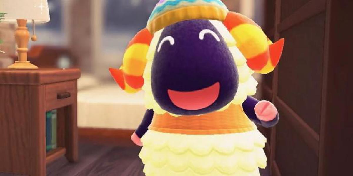 Animal Crossing Fan Crochê Adorável Vesta Villager Plushie