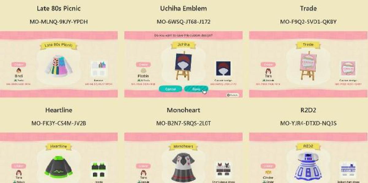 Animal Crossing feito por fãs: o site New Horizons facilita o compartilhamento de designs