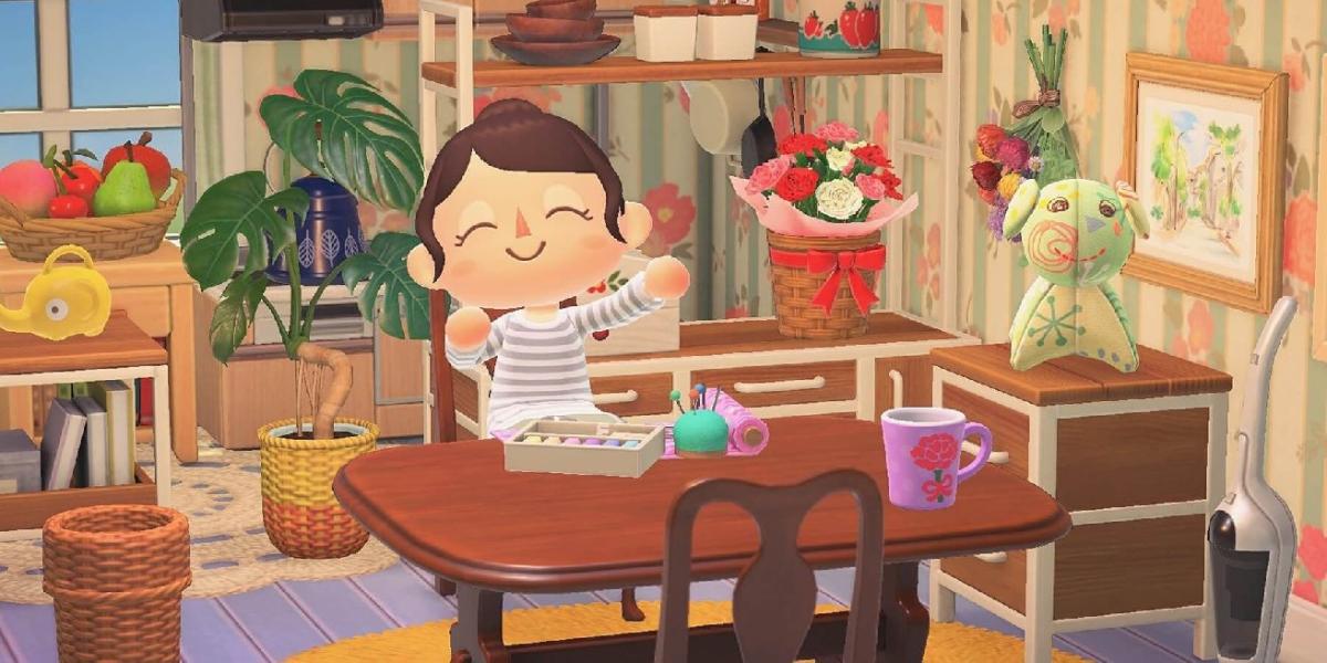 Animal Crossing: New Horizon Fan faz bolo caseiro da mamãe na vida real