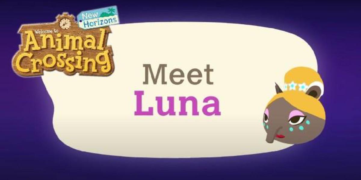 Animal Crossing: New Horizons adiciona novo NPC Luna