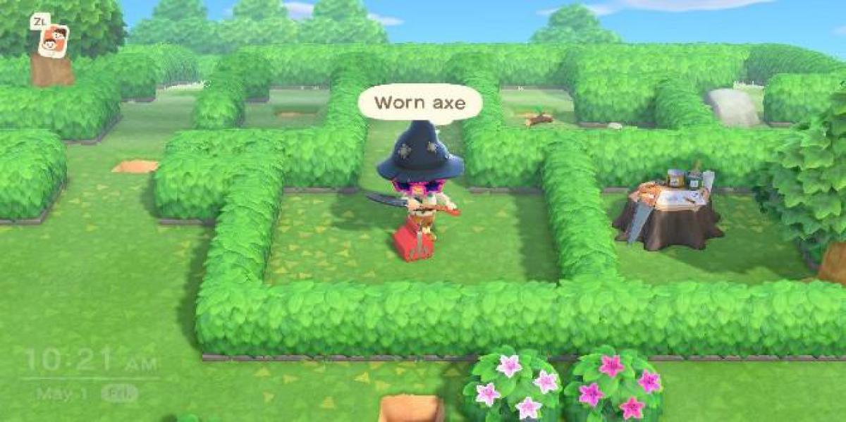 Animal Crossing: New Horizons – Como atravessar o labirinto de cerca de 1º de maio