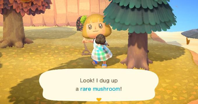 Animal Crossing: New Horizons - Como obter cogumelos rapidamente