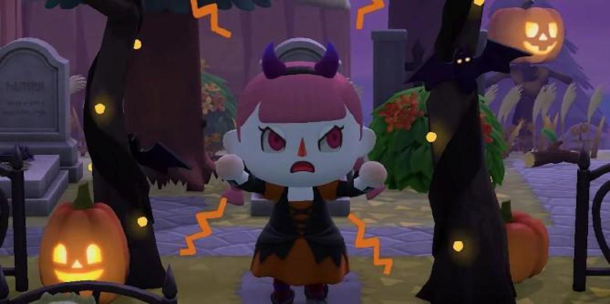 Animal Crossing: New Horizons – Como personalizar móveis assustadores com abóboras