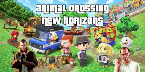 Animal Crossing: New Horizons fã vê design de capa inspirado em GTA em uma loja de penhores