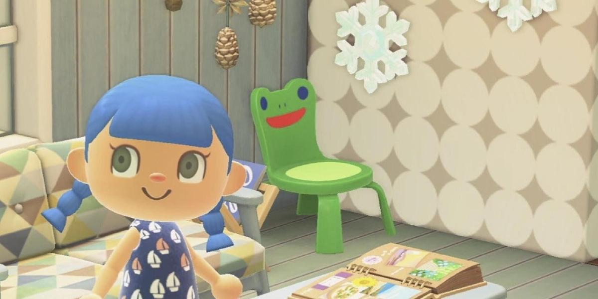 Animal Crossing: New Horizons Fan cria incrível cadeira de sapo na vida real