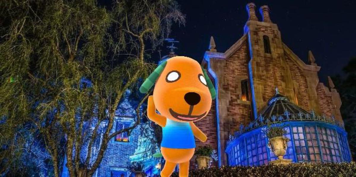 Animal Crossing: New Horizons Fan refaz a mansão assombrada da Disney no jogo