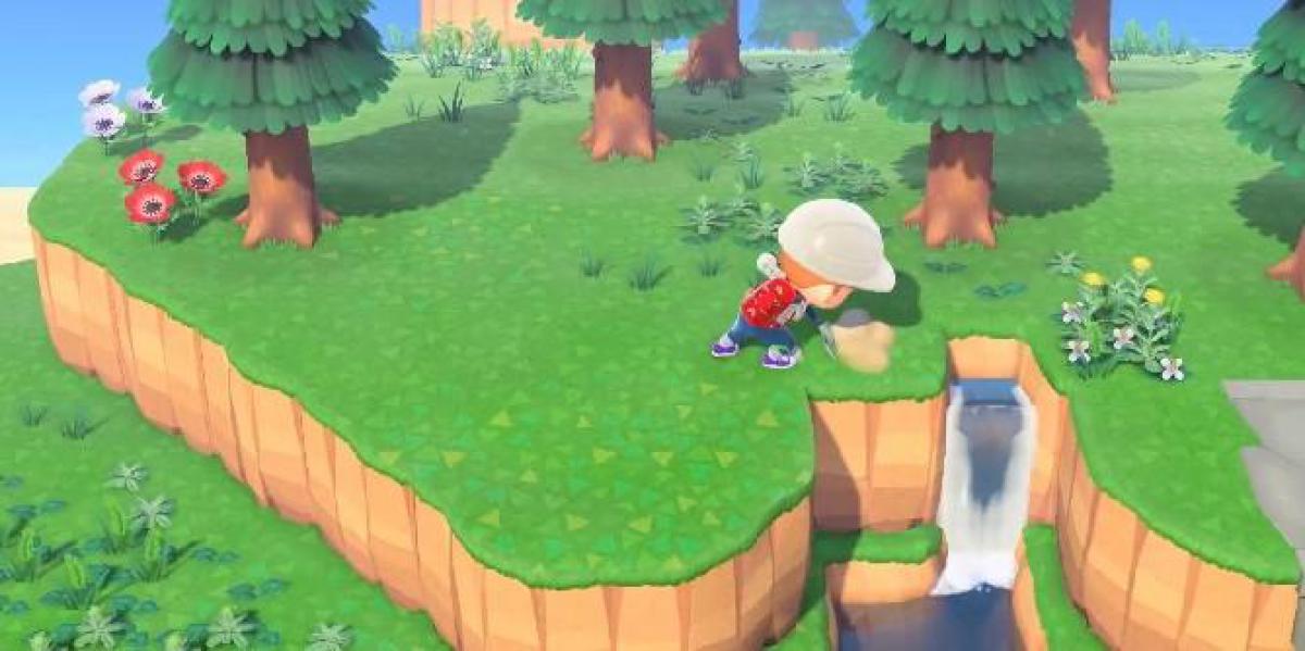 Animal Crossing: New Horizons Glitch Sticks jogadores com falésias permanentes