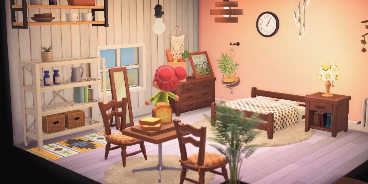 Animal Crossing: New Horizons jogador constrói um quarto do pânico dentro de sua casa