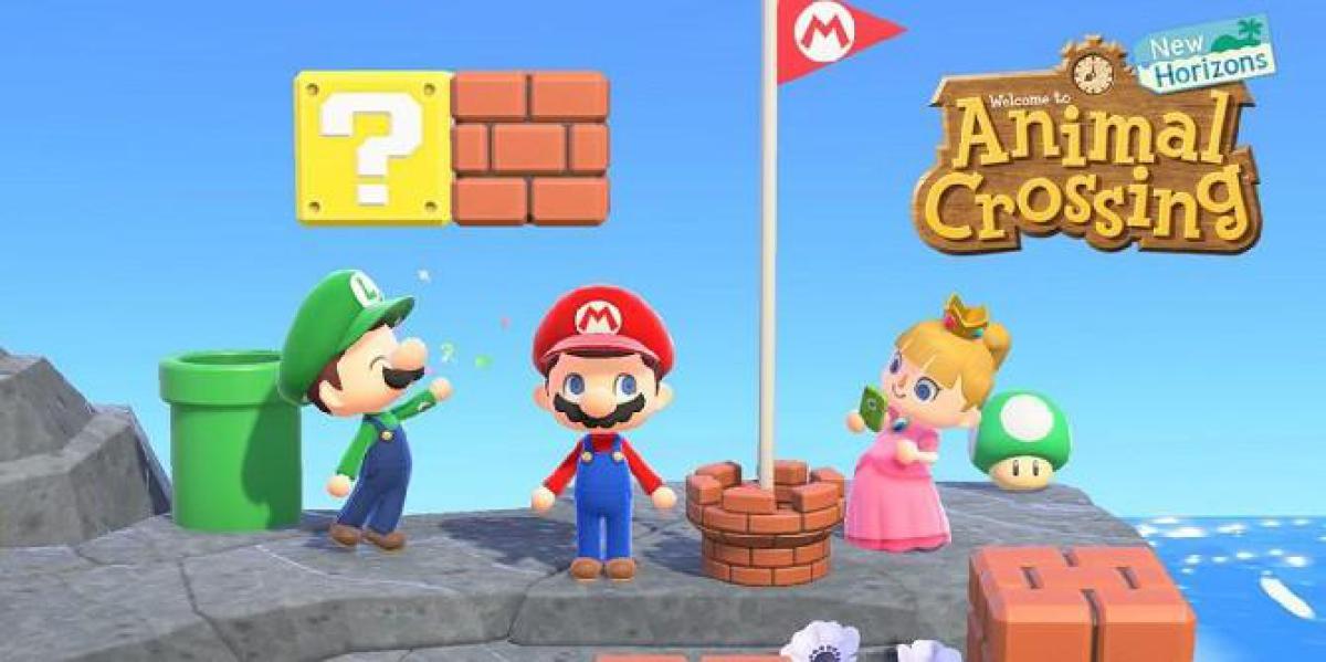Animal Crossing: New Horizons Mario Content Update está disponível