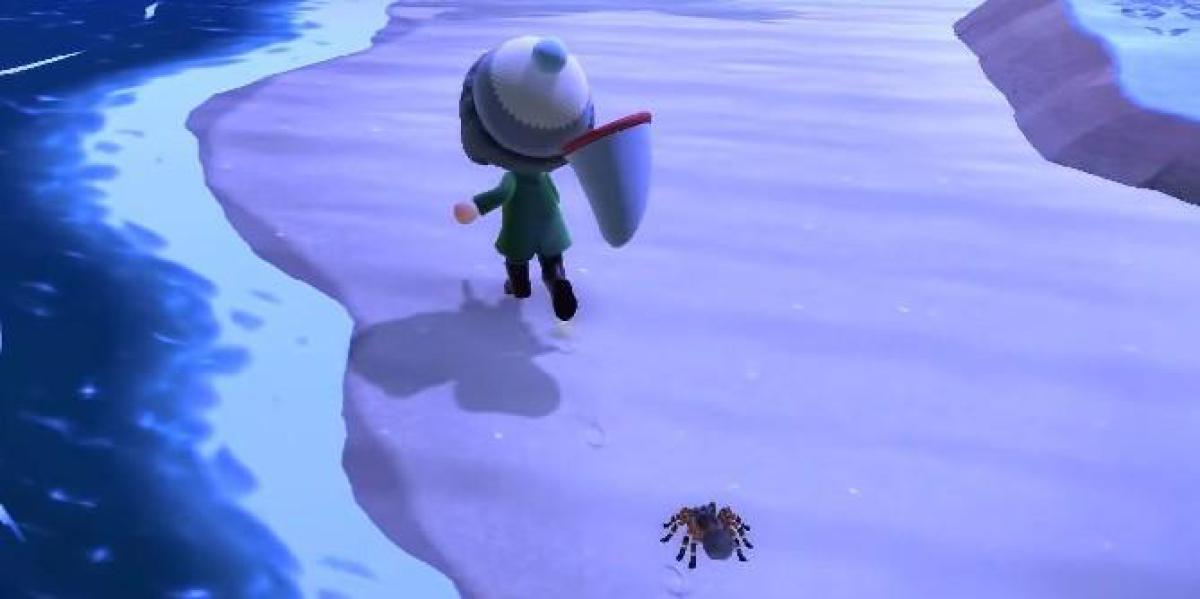 Animal Crossing: New Horizons não tem mais tarântulas