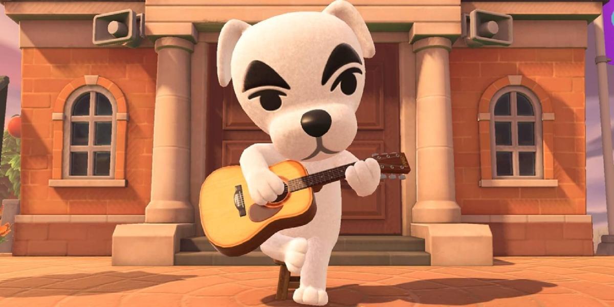 Animal Crossing: New Horizons Player faz traje Horrível KK Slider
