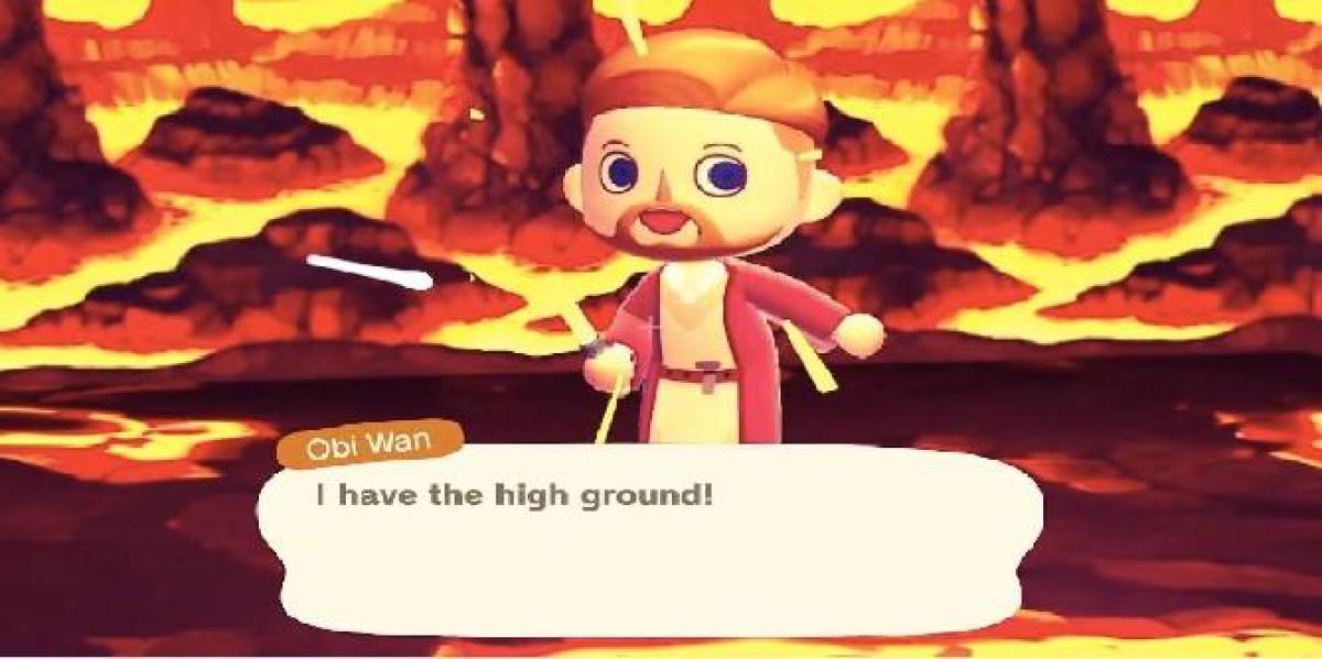 Animal Crossing: New Horizons Player recria cena de Star Wars High Ground