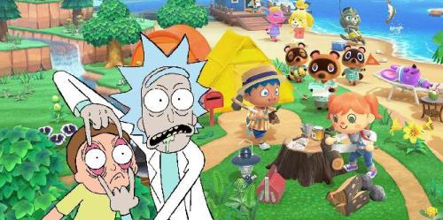 Animal Crossing: New Horizons Player recria garagem de Rick e Morty