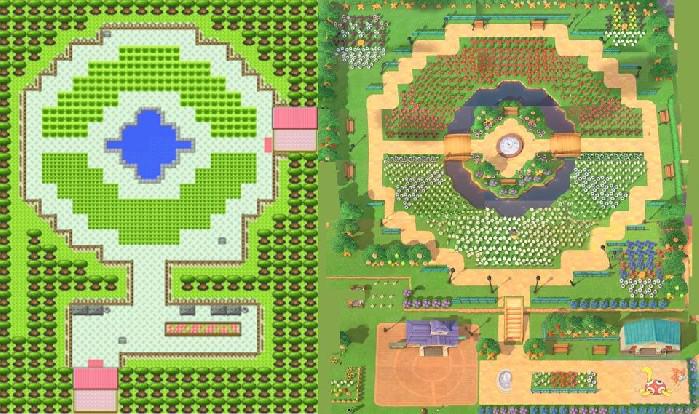 Animal Crossing: New Horizons Player recria Pokemon Gold e Silver s National Park