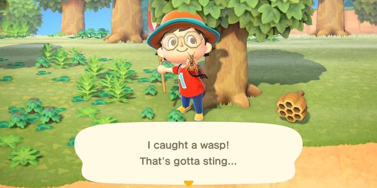 Animal Crossing: New Horizons Player revela uma maneira útil de se livrar de vespas