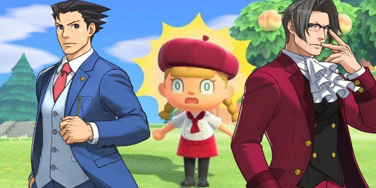 Animal Crossing: New Horizons Player transforma sua ilha em um jogo Ace Attorney