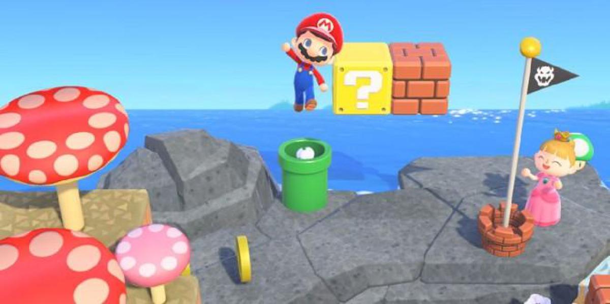 Animal Crossing: New Horizons Super Mario Warp Pipes facilitará a locomoção pela ilha