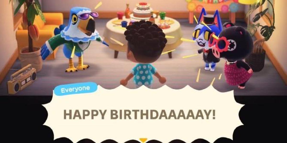 Animal Crossing: New Horizons tem diálogo especial de aniversário no ano bissexto
