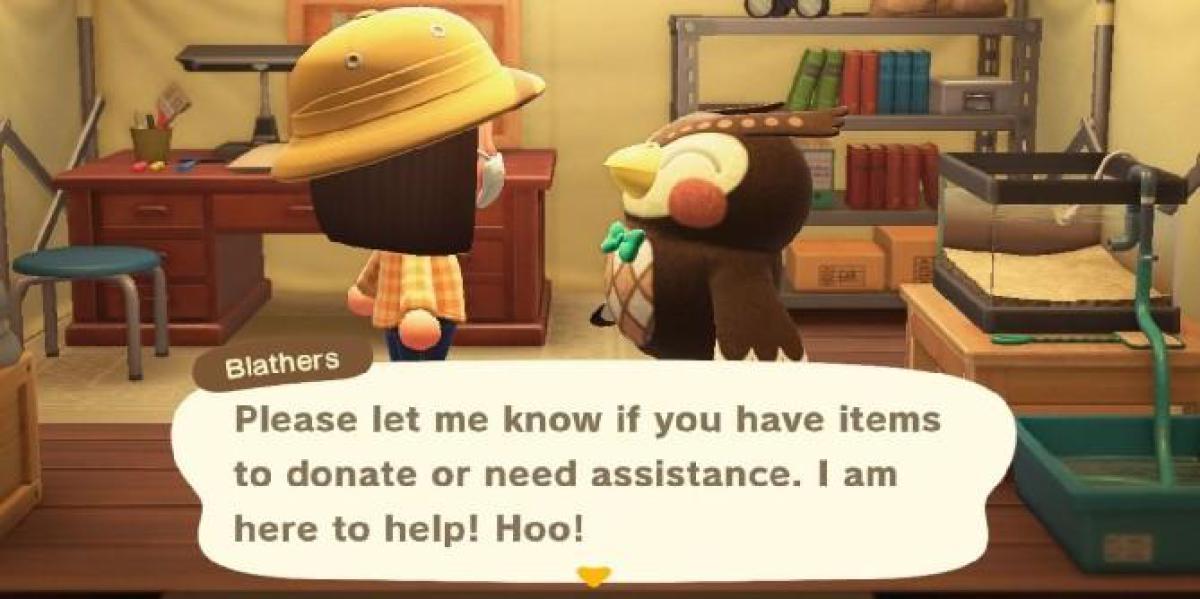 Animal Crossing: os jogadores da New Horizons estão frustrados com Blathers e seu museu