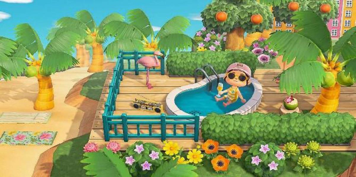 Animal Crossing: Os jogadores da New Horizons podem finalmente se sentar em banheiras e piscinas graças a falha