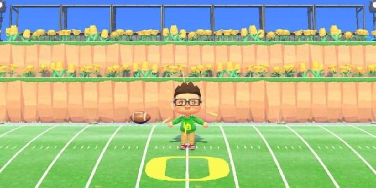 Animal Crossing Villagers se tornam espectadores do estádio em partida da NFL