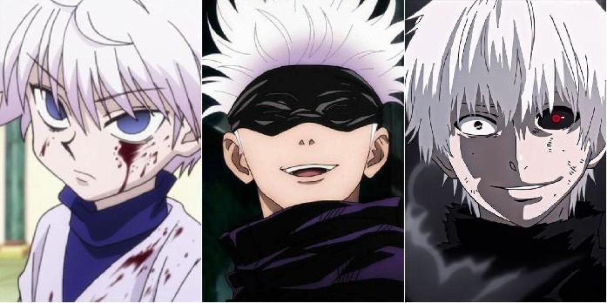 Anime: 15 personagens masculinos mais icônicos com cabelos brancos