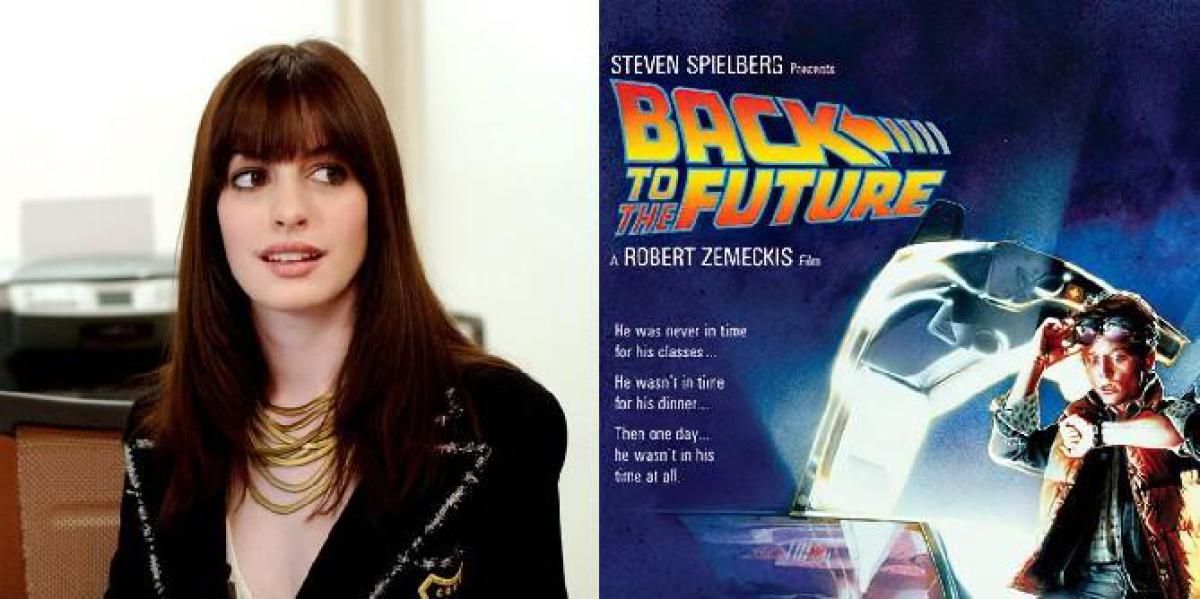 Anne Hathaway Nerds em De Volta para o Futuro e Robert Zemeckis