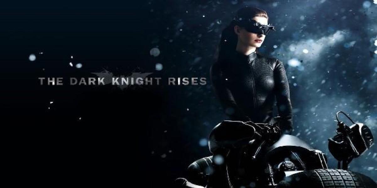 Anne Hathaway vestida como uma personagem diferente da DC para audição para Mulher-Gato em O Cavaleiro das Trevas Ressurge