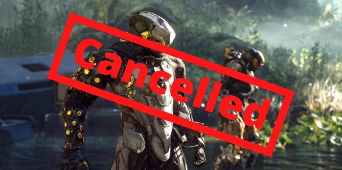 Anthem 2.0 foi oficialmente cancelado