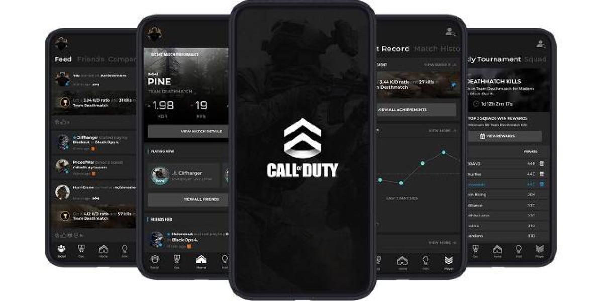 Aplicativo Call of Duty Companion obtém solução alternativa para falha de esquadrão inativo
