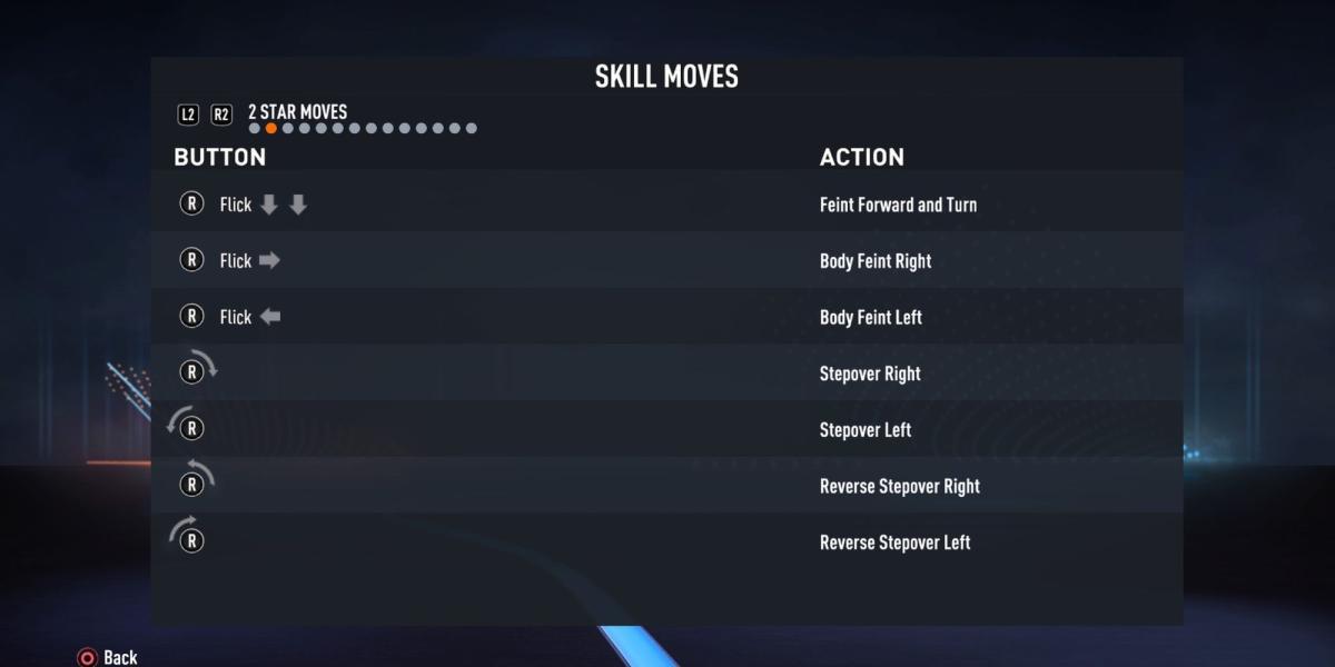 Os movimentos de habilidade de duas estrelas no FIFA 23