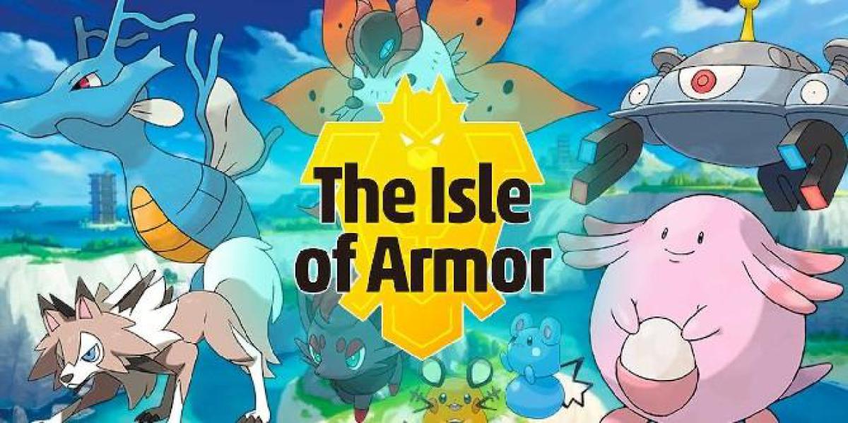 Aqui está o Pokemon Sword and Shield The Isle of Armor Pokedex