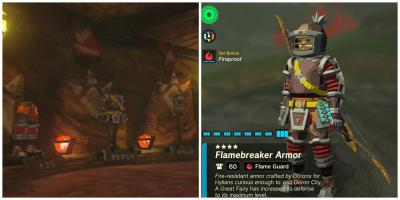 Armadura Flamebreaker: Proteção contra o fogo em Zelda