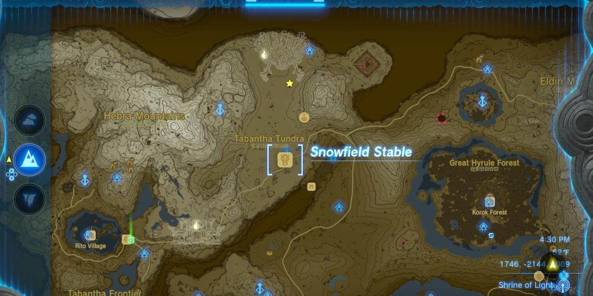 Totk-Snowfield-Stable-Mapa