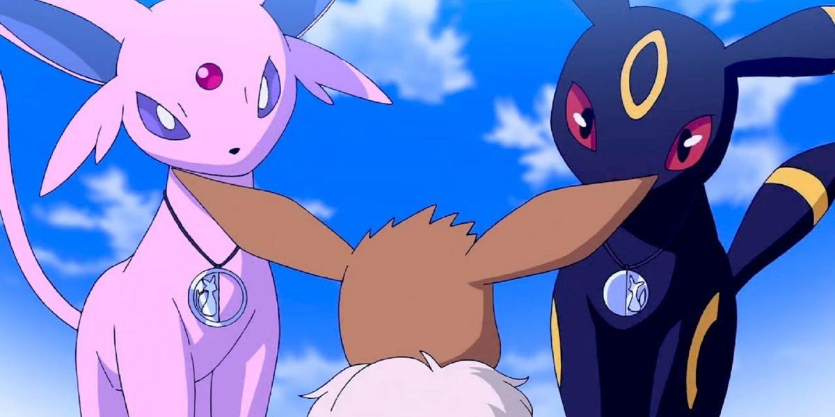 Arte de fãs transforma Espeon e Umbreon em humanos em Pokemon