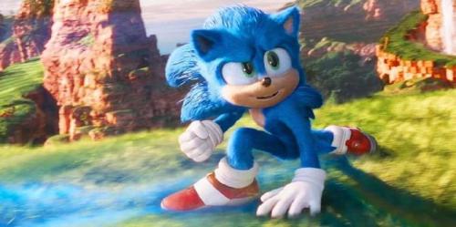 Arte do filme Sonic mostra ouriço lutando ao lado de Chris Evans