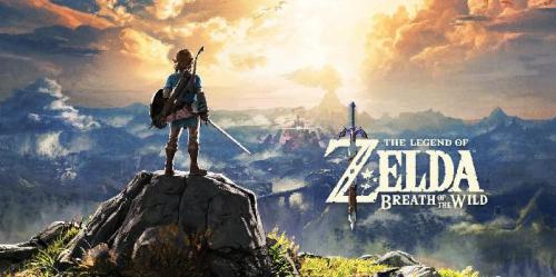 Artista compartilha tela de título no estilo SNES de Zelda: Breath of the Wild